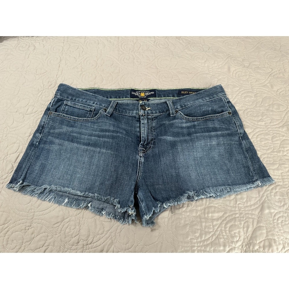 Lucky Brand‎ Riley Cut Off Shorts Size 14/32 3"